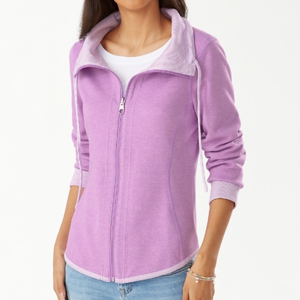 Tommy Bahama Sun Fade Flipside Full-Zip Sweatshirt